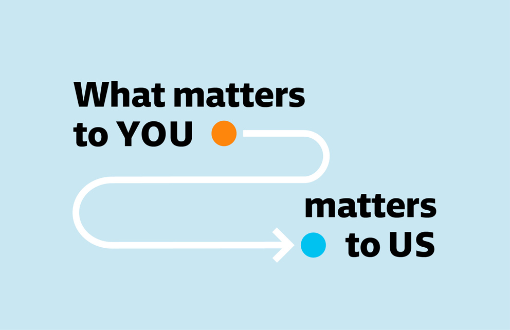 What matters to you matters to us